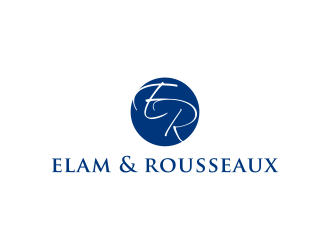 Elam & Rousseaux logo design by salis17