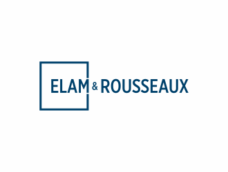 Elam & Rousseaux logo design by agus