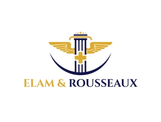 Elam & Rousseaux logo design by Rock