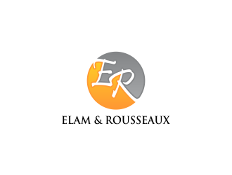 Elam & Rousseaux logo design by perf8symmetry