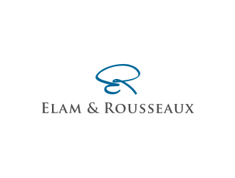 Elam & Rousseaux logo design by logitec
