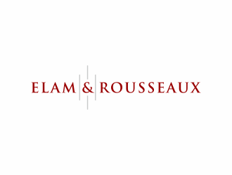 Elam & Rousseaux logo design by checx