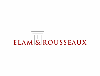 Elam & Rousseaux logo design by checx