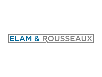 Elam & Rousseaux logo design by savana