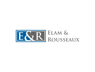 Elam & Rousseaux logo design by haidar