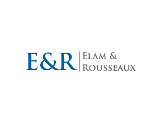 Elam & Rousseaux logo design by haidar