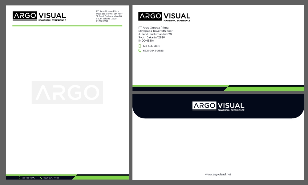 Argo Visual logo design by Gelotine