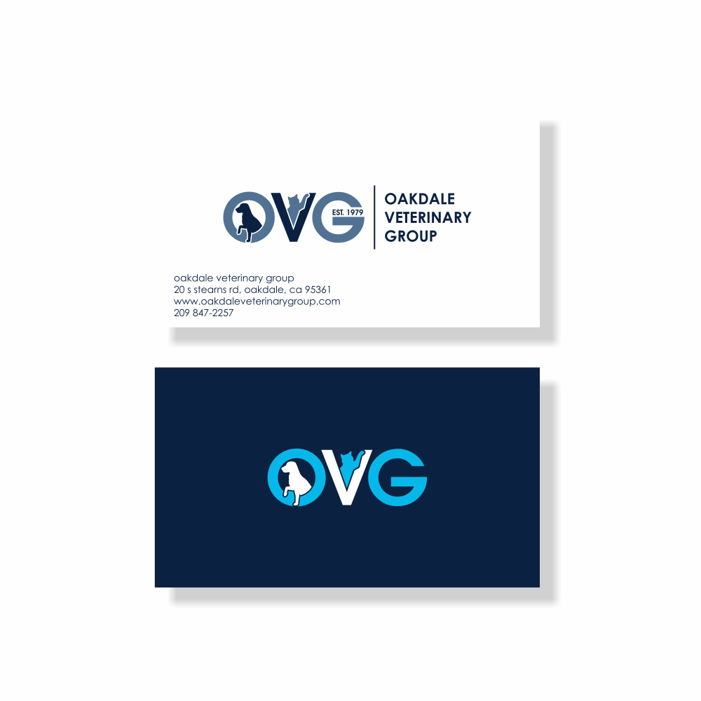 OVG / oakdale Veterinary Group  logo design by amsol
