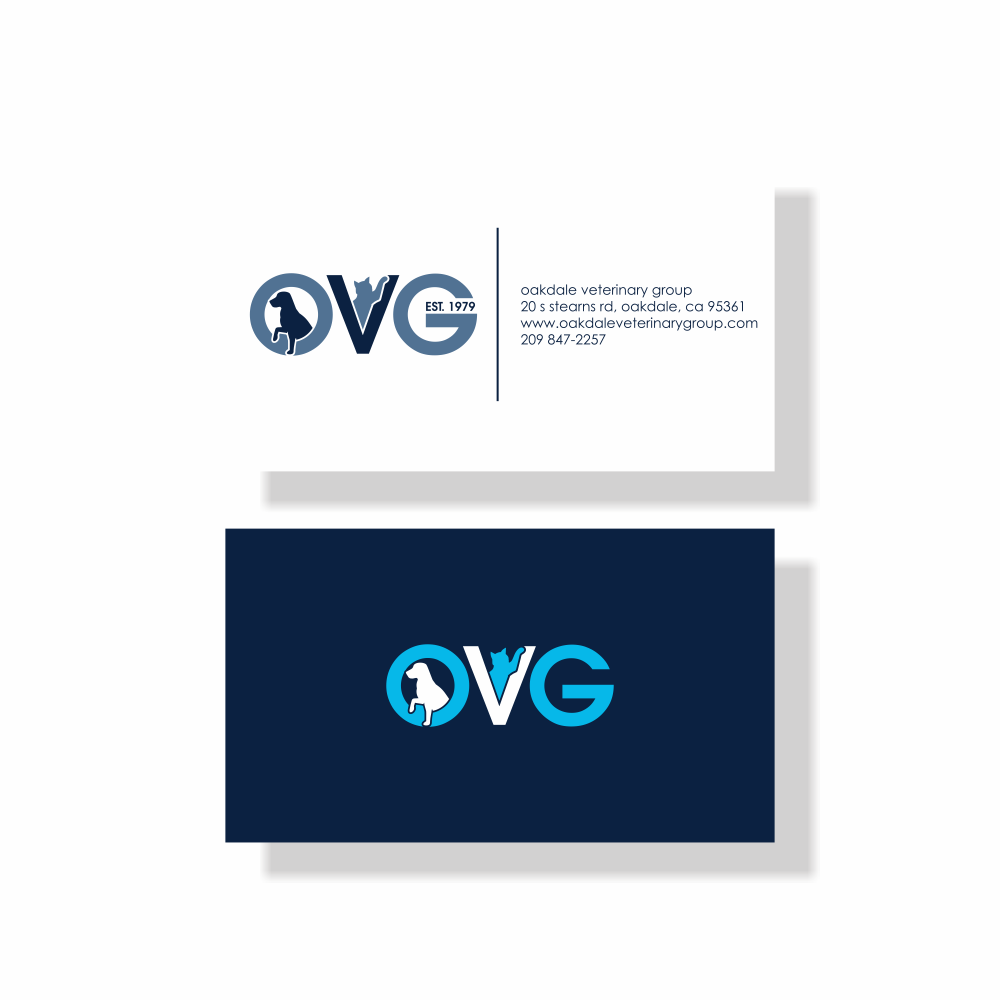 OVG / oakdale Veterinary Group  logo design by amsol