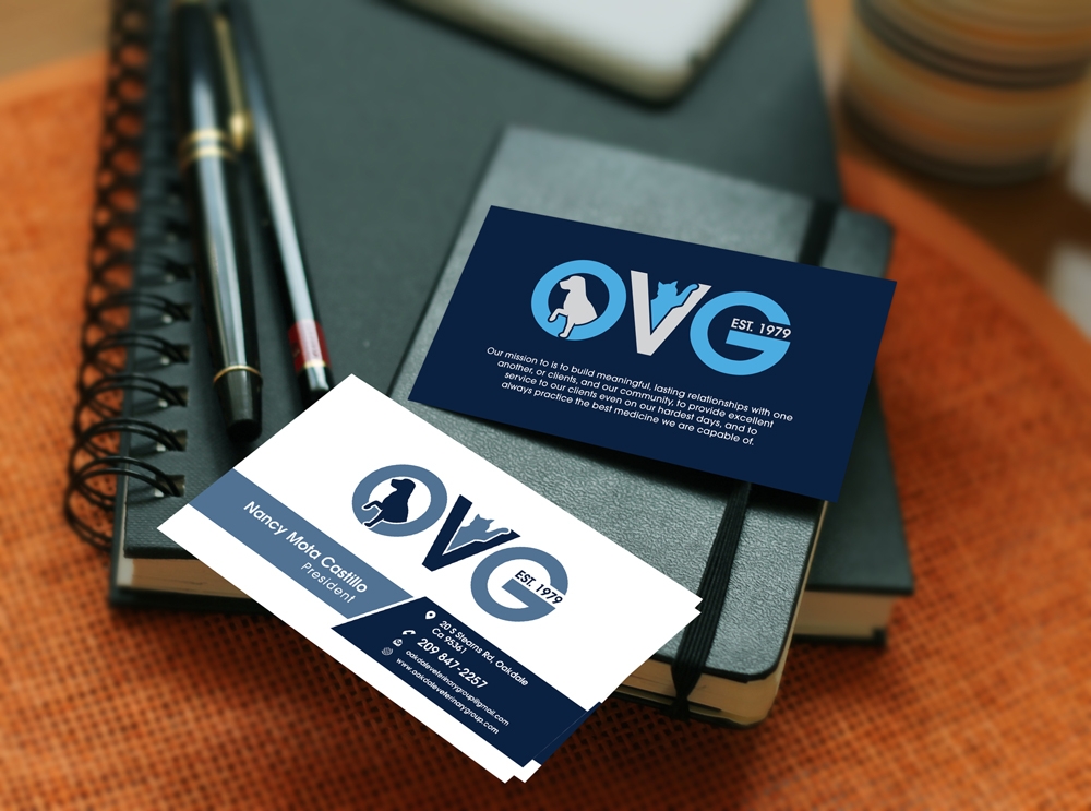 OVG / oakdale Veterinary Group  logo design by abss