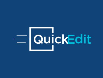 Quick Edit logo design by haidar