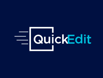 Quick Edit logo design by haidar