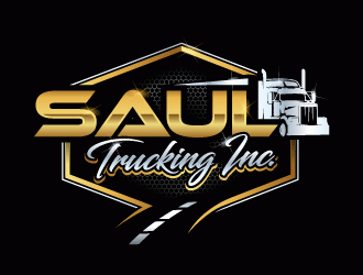Saul Trucking inc. logo design by lestatic22
