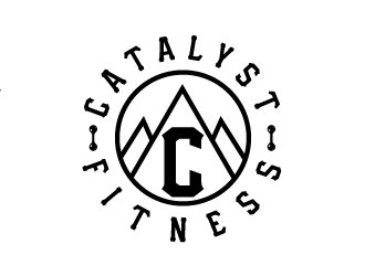 Catalyst Fitness logo design by aryamaity