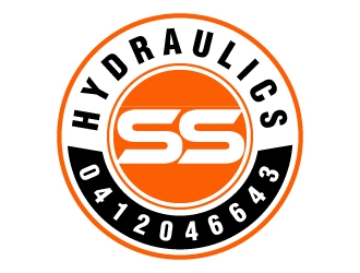 SS HYDRAULICS logo design by labo