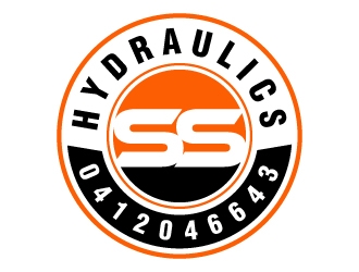 SS HYDRAULICS logo design by labo