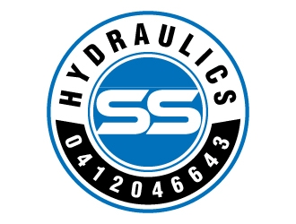 SS HYDRAULICS logo design by labo