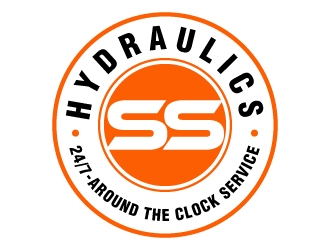 SS HYDRAULICS logo design by labo