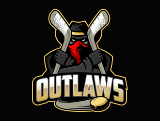 Outlaws logo design by Cekot_Art