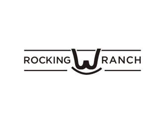 Rockin W Ranch logo design by Barkah