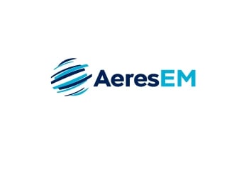 Aeres EM logo design by Marianne