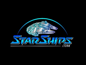 StarShips.com logo design by jaize