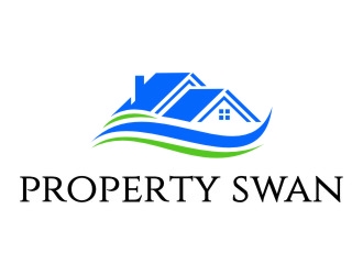 Property Swan logo design by jetzu