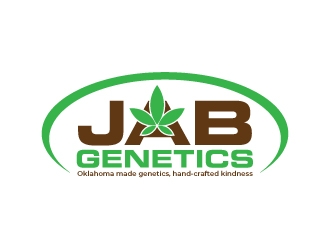 JAB Genetics logo design by mawanmalvin