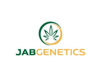 JAB Genetics logo design by jaize
