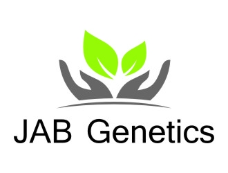 JAB Genetics logo design by jetzu