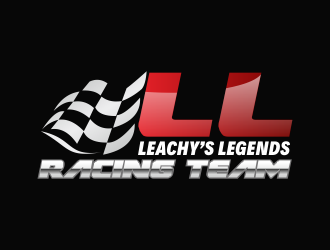 Leachy’s Legends Racing Team logo design by Greenlight