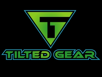 Tilted Gear logo design by PMG