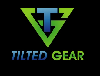 Tilted Gear logo design by PMG
