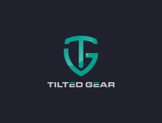Tilted Gear logo design by goblin
