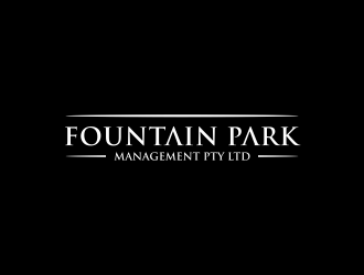 FOUNTAIN PARK MANAGEMENT PTY LTD  logo design by ammad