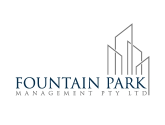 FOUNTAIN PARK MANAGEMENT PTY LTD  logo design by BrainStorming