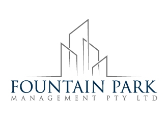 FOUNTAIN PARK MANAGEMENT PTY LTD  logo design by BrainStorming