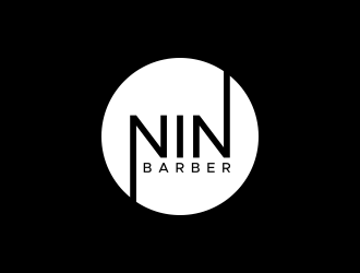 NIN BARBER  - PATTAYA logo design by afra_art