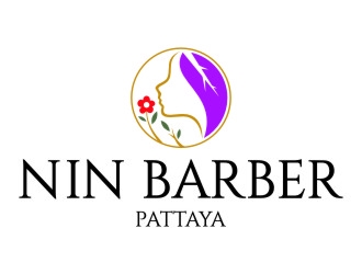 NIN BARBER  - PATTAYA logo design by jetzu
