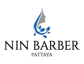 NIN BARBER  - PATTAYA logo design by jetzu