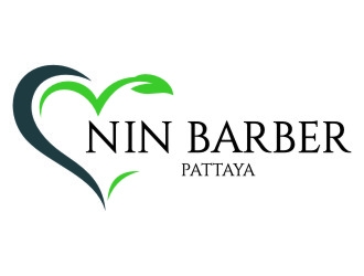 NIN BARBER  - PATTAYA logo design by jetzu