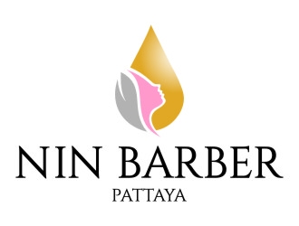 NIN BARBER  - PATTAYA logo design by jetzu