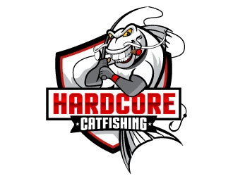 Hardcore Catfishing logo design by Suvendu