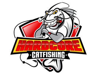Hardcore Catfishing logo design by Suvendu