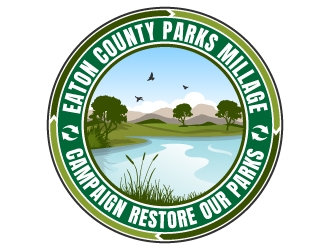 Eaton County Parks Millage Campaign Restore Our Parks logo design by nexgen
