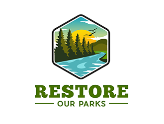 Eaton County Parks Millage Campaign Restore Our Parks logo design by Optimus