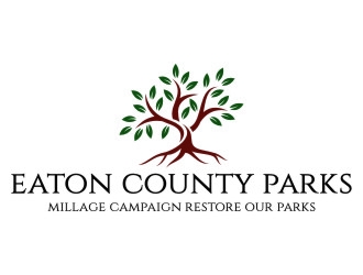 Eaton County Parks Millage Campaign Restore Our Parks logo design by jetzu
