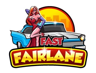 Fast Fairlane logo design by Suvendu