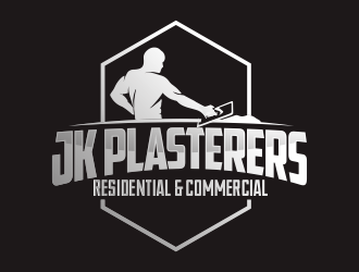 JK Plasterers. residential and commercial  logo design by YONK