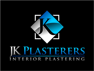 JK Plasterers. residential and commercial  logo design by cintoko